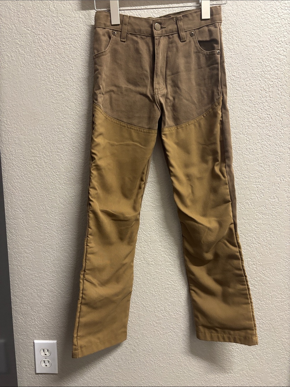 Kid's Gamehide Brush Adjustable Waist Upland Pants (Brown) - Size 10